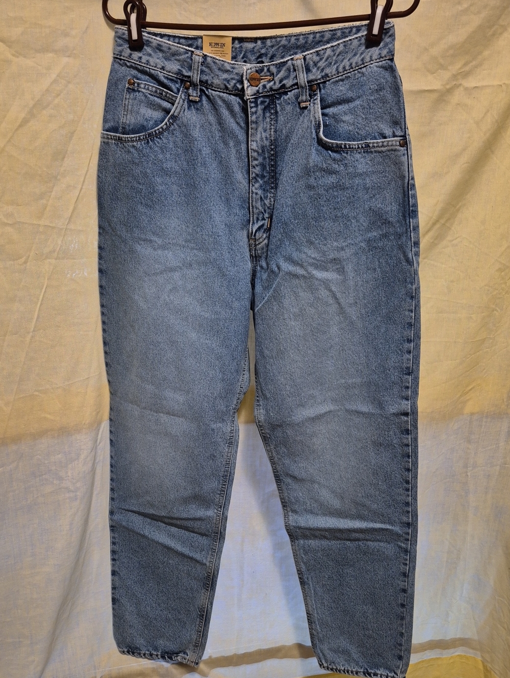 Edwin Women’s Straight Leg Jeans — Light Wash Blue Size 14 30